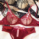 2 Pieces Women Bra and Panties Set