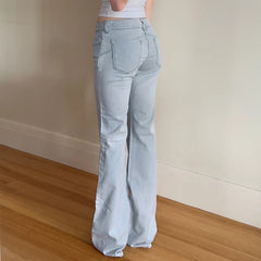 Rockmore High Street Low Rise Flare Jeans