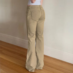 Rockmore High Street Low Rise Flare Jeans