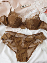 Delicate Lace Teenage Lingerie Lightweight Bra Set