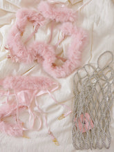 Feather Lace Heavywork Bra Set