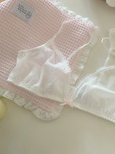 French Lace Bow Detail Lingerie Sweet and Girlish 100% Cotton Breathable Comfort Underwear