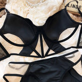 French Thin Cup Women Lingerie Set