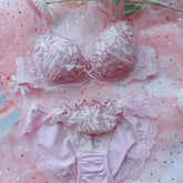 Home low flower side collection gathered Underwear