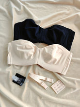 Large lingerie ultra-thin half-cup bra non-slip bustier type large breasts show small Underwear