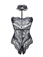 "Peony Under the Moon" Mature Lady Style Visual Lace Bra Set