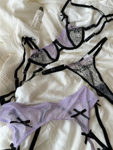 Purple Charming Lace Underwear
