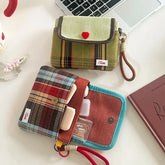Data Cables Organizer Sanitary Pads Bag Large Capacity Contrast Color Cosmetic Bag Multipurpose Napkin Pouch Storage Bag