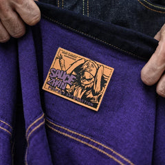 Jacket Selvedge Denim Jacket Vintage Purple