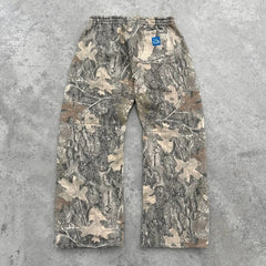 Y2K pants Harajuku vintage Camouflage Pattern Baggy Casual Sweatpants Hip Hop gothic wide leg trousers streetwear