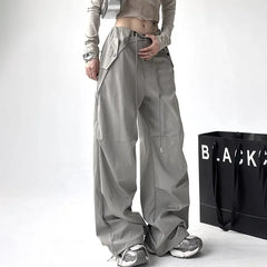 Cargo Pants American Style Loose Fit Long Pants