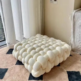 Square Knot Stuffed Cushion Nordic Pillow Decorative Plush Pillow Office Sleeping Floor Windowsill Back Cushion Decor
