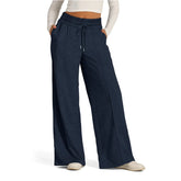 High Waisted Wide Leg Sweatpants Casual Yoga Jogger Pants