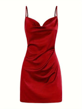 Lady va va voom Satin hip suspender dress dress