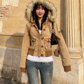 Eveoc Long Sleeve Jackets With Hats