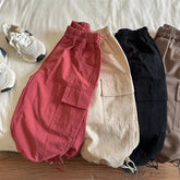 Kids Pants Girdle Overalls Baby Wide Leg Pants Girls Pants Teenage Girls Clothing Cargo Clothes