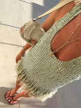 Feather Patchwork Sequin Evening Dress Loose Sleeveless A-line Loose Mini Vestidos Party Street Lady Dresses