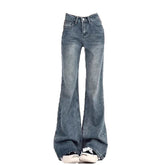 Ladies Jeans Flare Trousers Leisure Slimming Vintage Inspired High Waist Bell pants Flared jeans jeans y2k