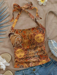 Strap top European
