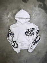 Y2K Harajuku Retro White Oversized Letter Printing Hip Hop High Street Trend