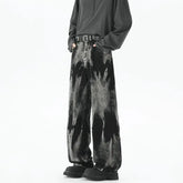 Baggy Wide Leg Jeans High Street Style Dyed Denim Casual Straight Neutral Wind Baggy Jeans Versatile
