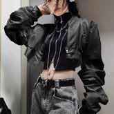 Harajuku Retro Coat Costume Punk Gothic Jacket Rock Vest Suit Top Uniform Carnival Clothes Outfit Props