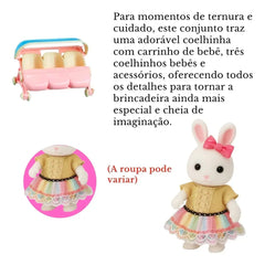 Little Rabbit Bedroom kitchen outdoor gamesLovely Scene Play Toys Simulation Modelling Children Birthday Easter Gift