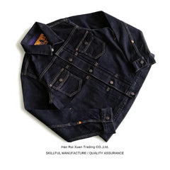 Jacket Selvedge Denim Jacket Vintage Purple
