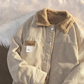 Vintage Corduroy Cotton Coat Jacket