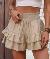 Wide-leg shorts drape Joker casual skirt pants dress