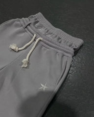 Y2K American Harajuku Vintage Loose Double Waist Sweatpants Streetwear Hip Hop Letters Embroidered Casual Pants