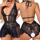 Sexy Crotchless Lingerie
