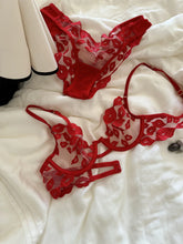 Sexy gathering mesh lace Underwear