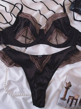Sexy satin lingerie Set