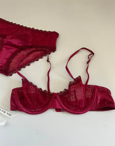 Sexy velvet lace bra Underwear
