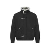 American Aircraft Button Pocket Zipper Stand-Up Collar Parka