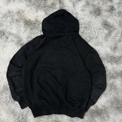 American Oversized Pattern Printed Zipper Hooded Sweater Y2K Gothic Harajuku Hip Hop Couple Hoodies