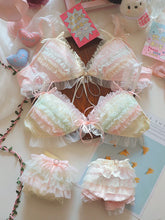 Teen heart ruffle cake layer Underwear