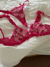 Vintage Flower Embroidery Underwear