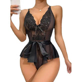 Women Pajamas Sleepwear Lace Pajama Set