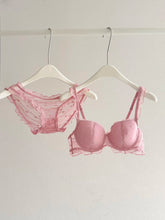 Women's Lace Soft Underwire Lingerie Set
