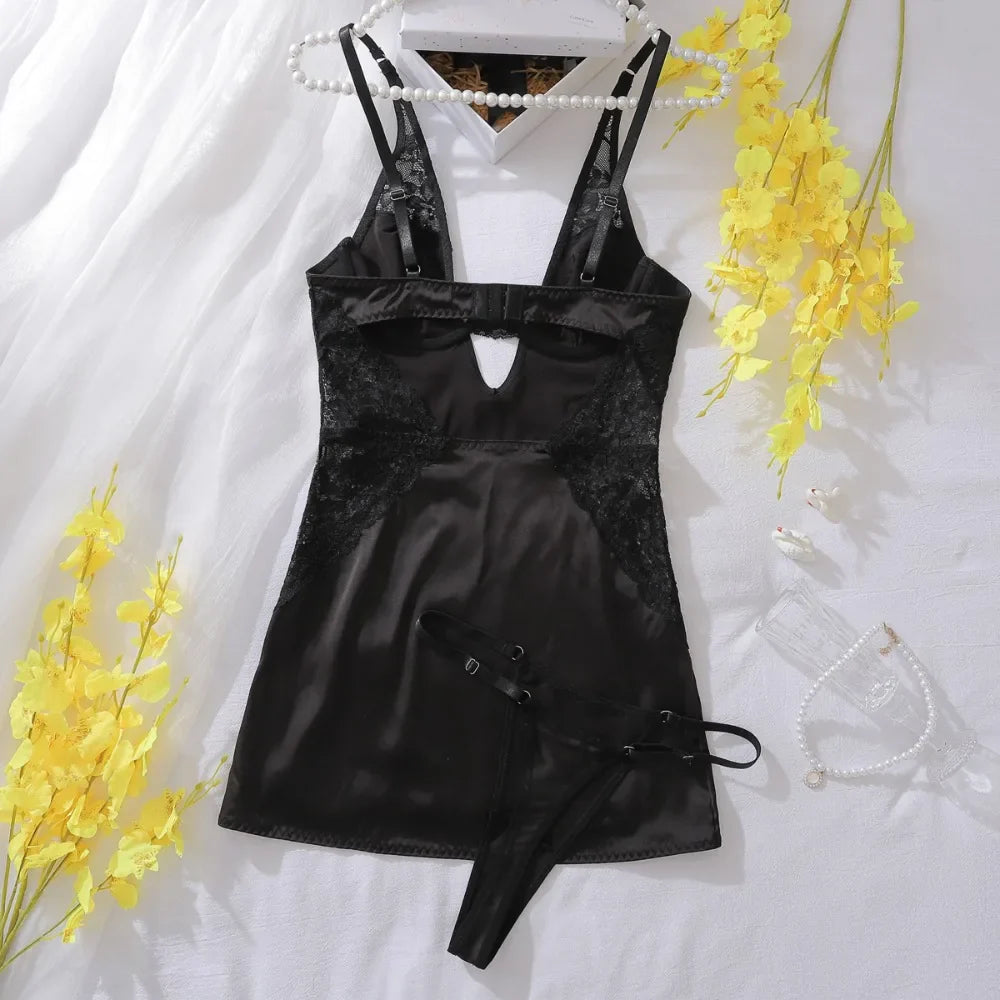 2 Pcs Pajamas and Thongs Set