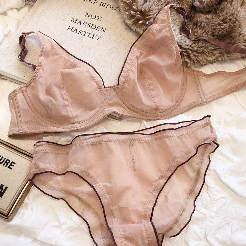 2 Pieces French Ultra Thin Underwear
