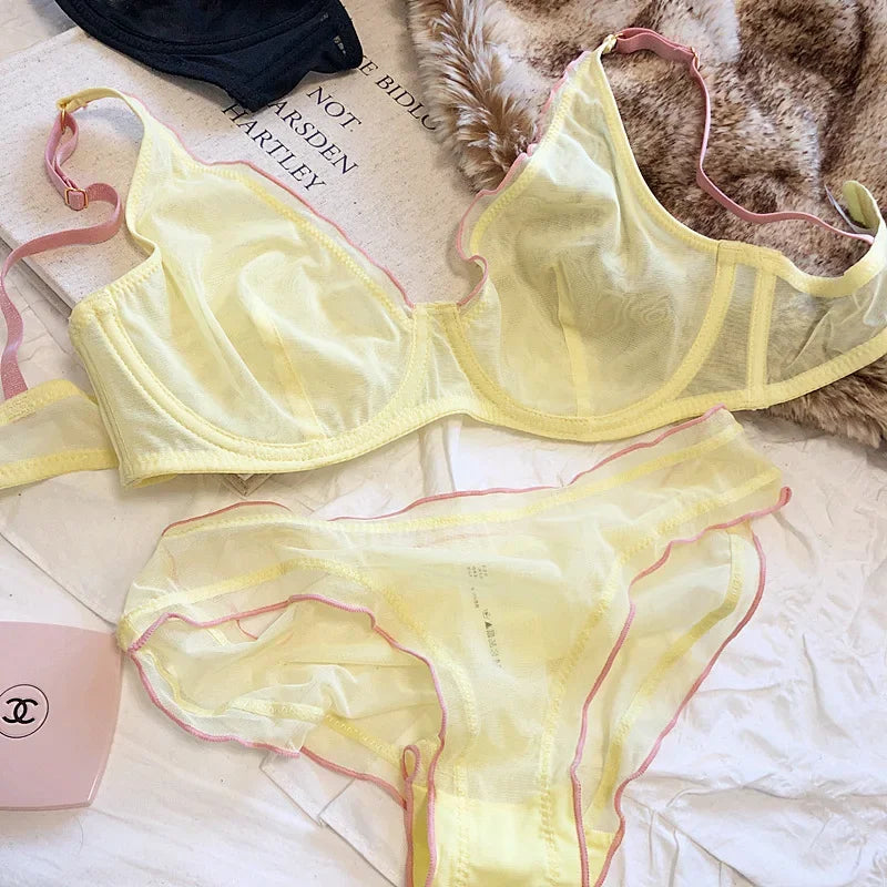 2 Pieces French Ultra Thin Underwear