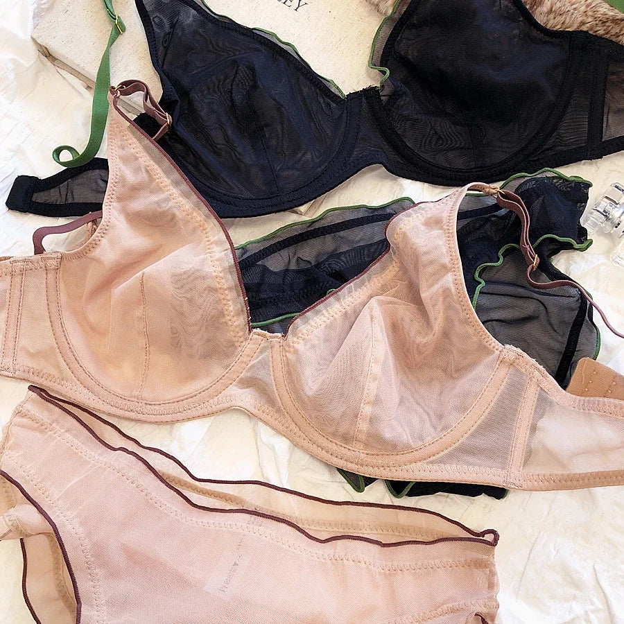 2 Pieces French Ultra Thin Underwear