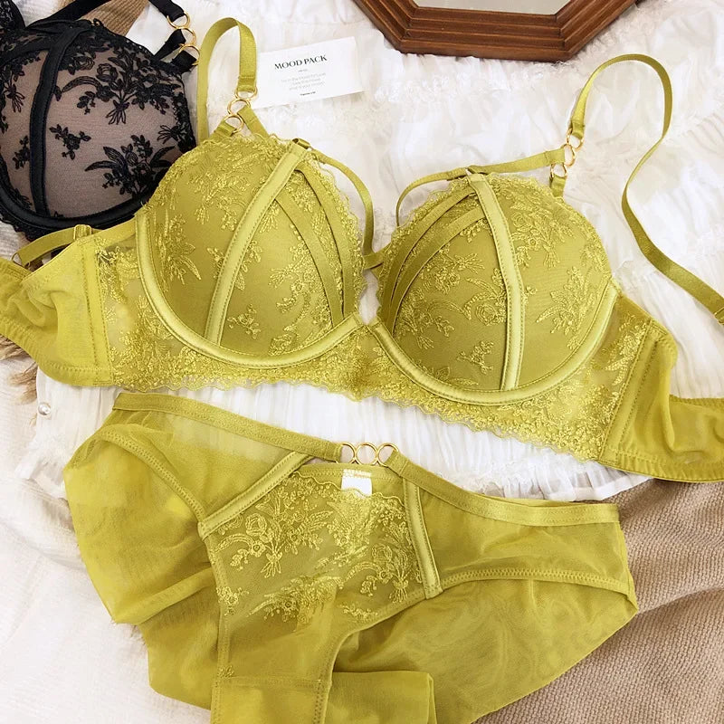 2 Pieces Hollow Women Underwear