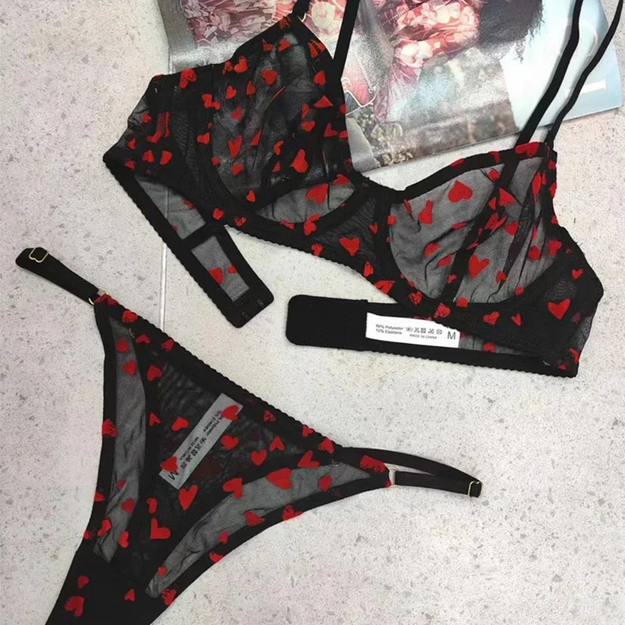 2 Pieces Lingerie Set