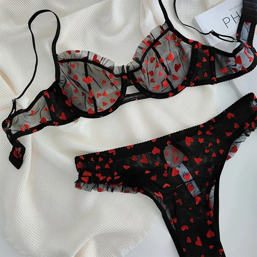 2 Pieces Lingerie Set