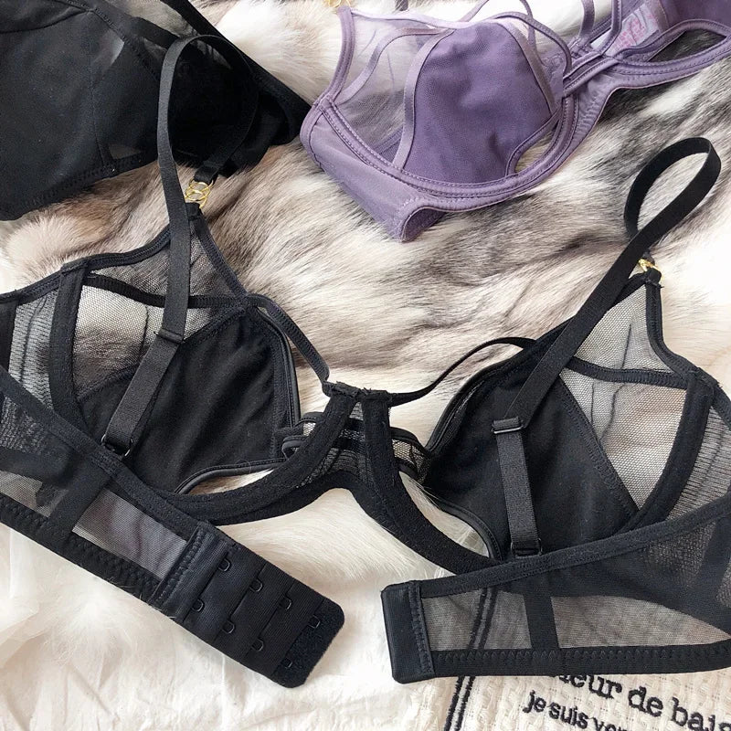 2 Pieces Plus Size Women Lingerie Set