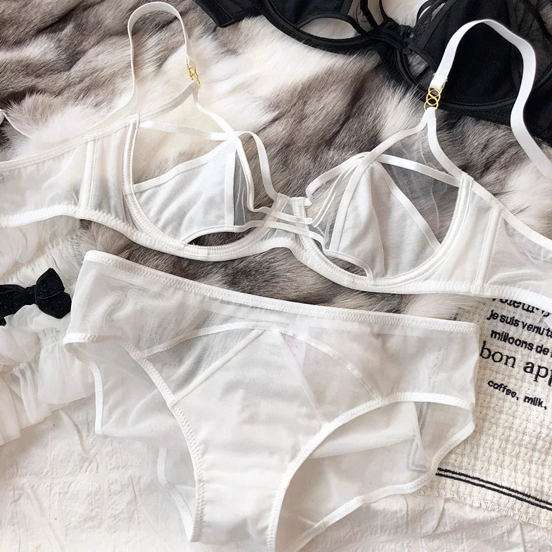 2 Pieces Plus Size Women Lingerie Set